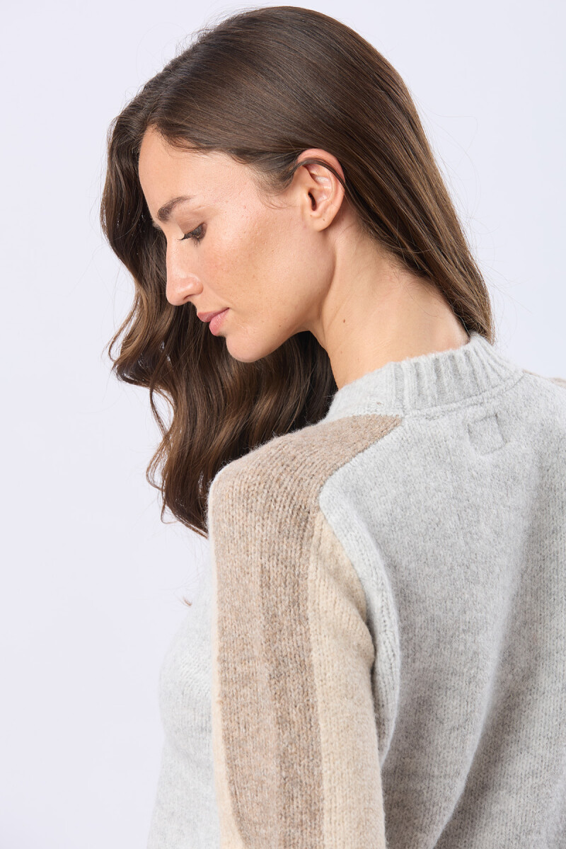 BUZO TEJIDO DE ABRIGO - Gris 