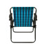 SILLA PLEGABLE ALTA CUADROS ACERO MOR 2052 AZUL SILLA PLEGABLE ALTA CUADROS ACERO MOR 2052 AZUL