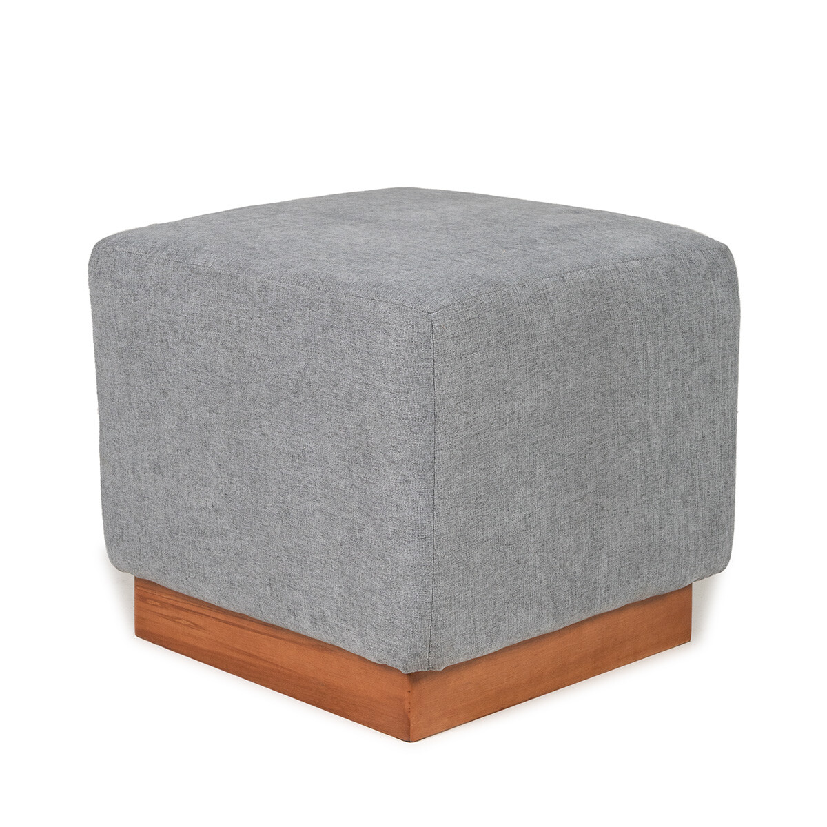 Puff Beta - Tela Microfibra - AA-13 (Gris) 