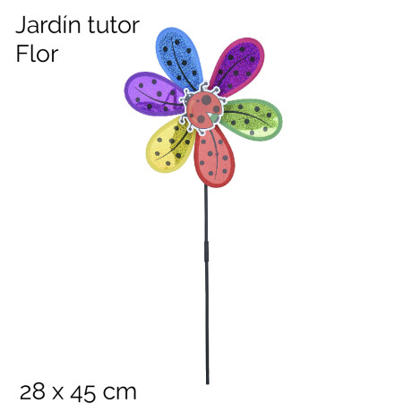 Jardin Tutor Flor 28cm X 45cm Unica