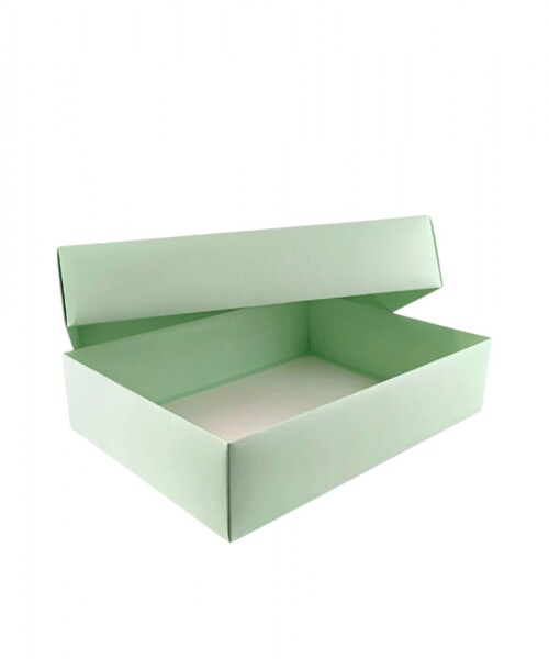 Caja eco 08 - 20x30x9 cm. VERDE AGUA