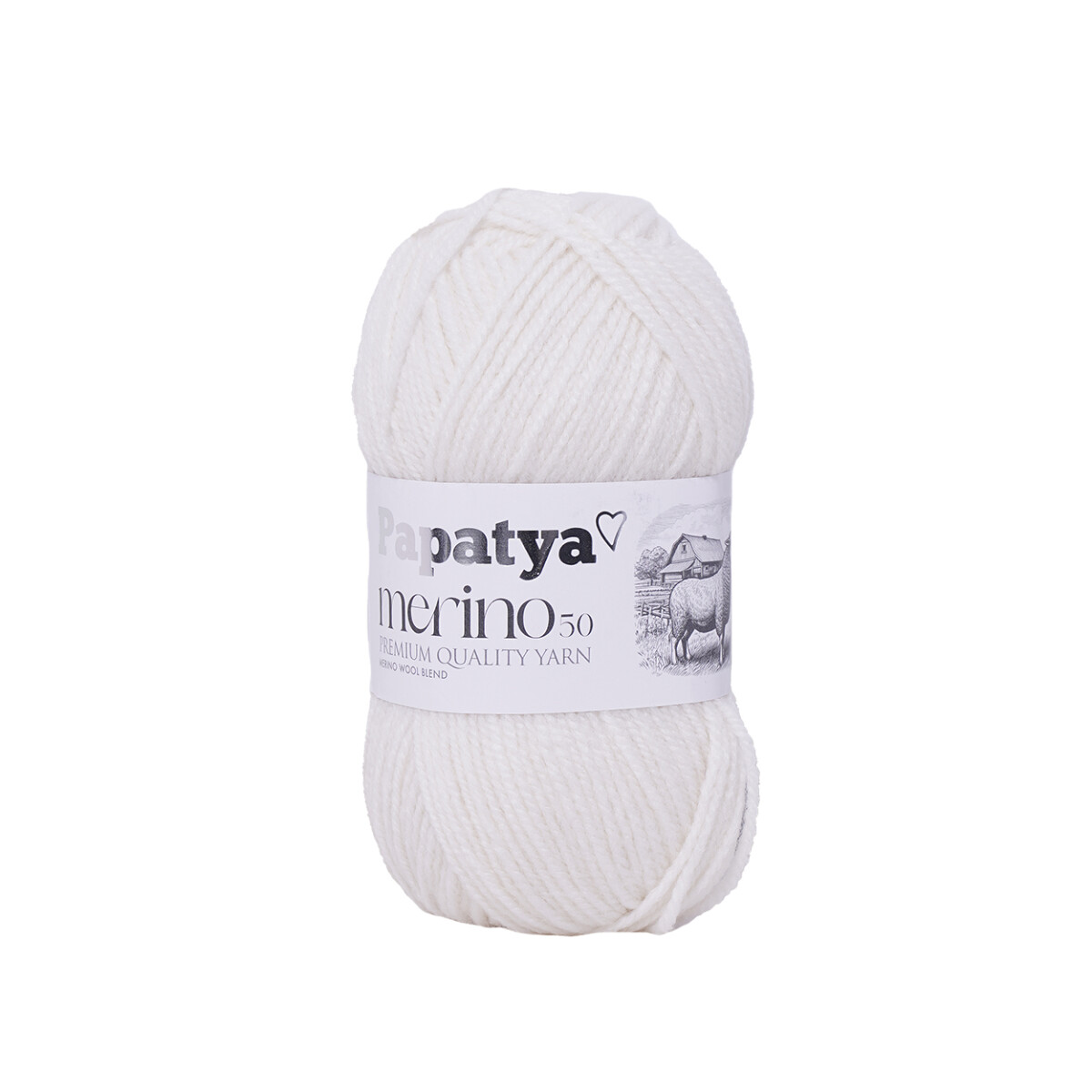 MERINO 50 - blanco 