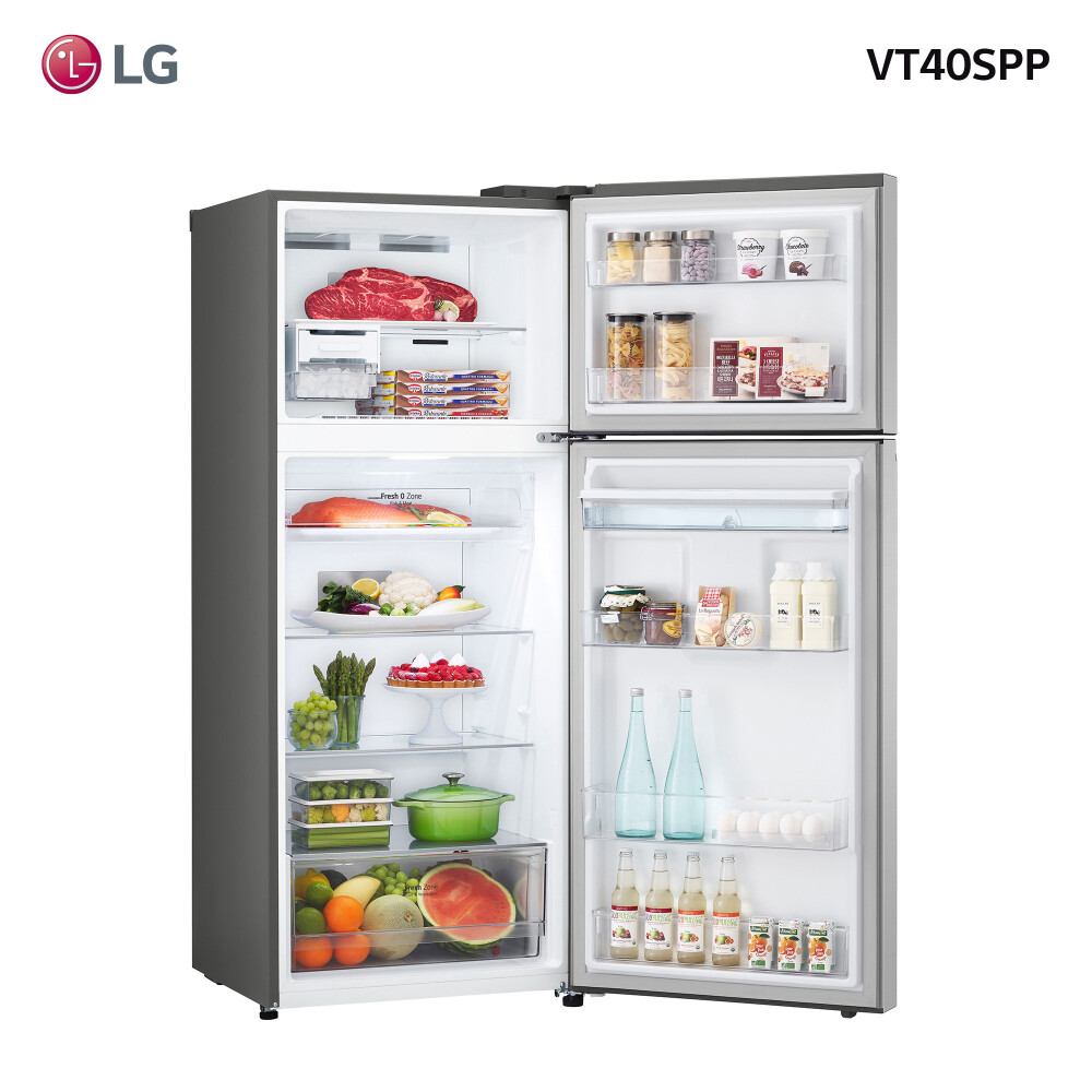 REFRIGERADOR LG 393L GRIS VT40SPP