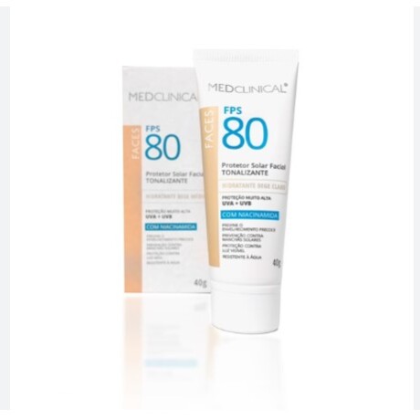 Protector solar facial SPF 80 Medclinical Beige claro