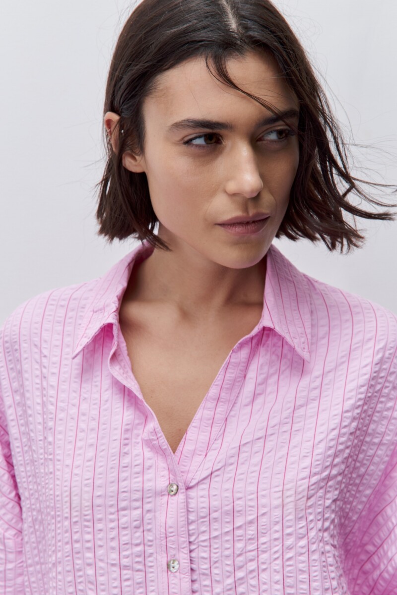 CAMISA PAD Fuxia