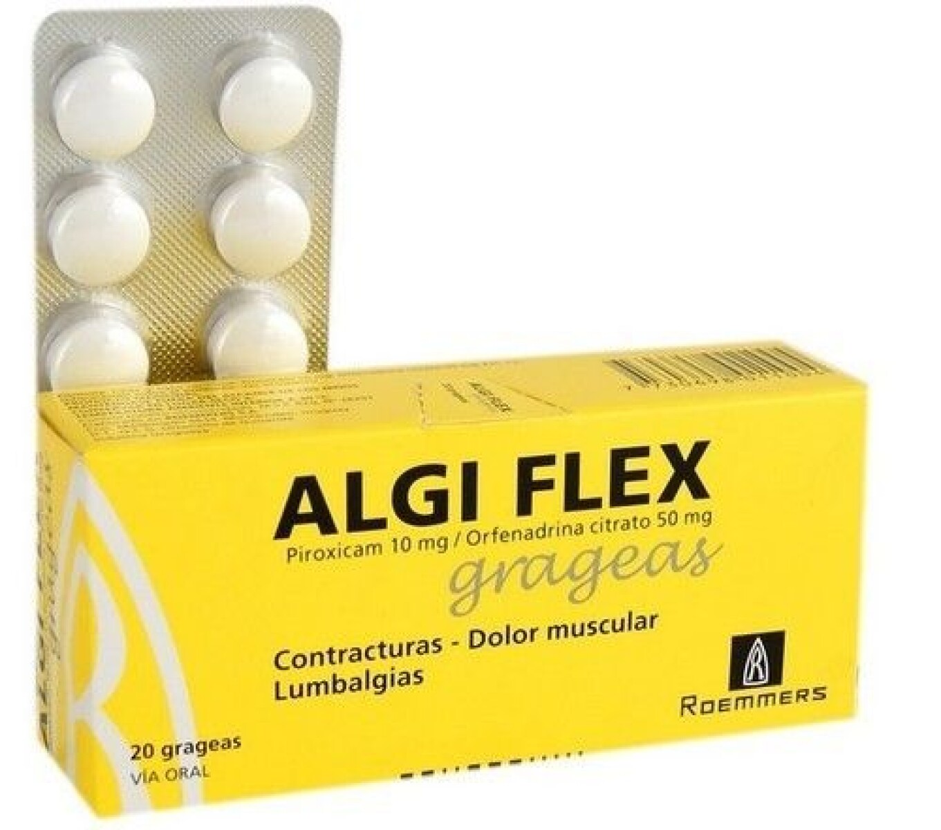Algi Flex 10 mg 20 Comprimidos 