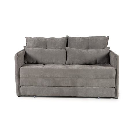 Sofá Cama Maya - Tela Microfibra Berlin 06 (Grafito)