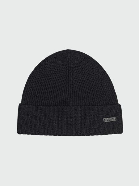 BOSS Gorro de Lana Virgen con Estructura Acanalada 0