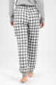 Pantalon franela y/d Gris