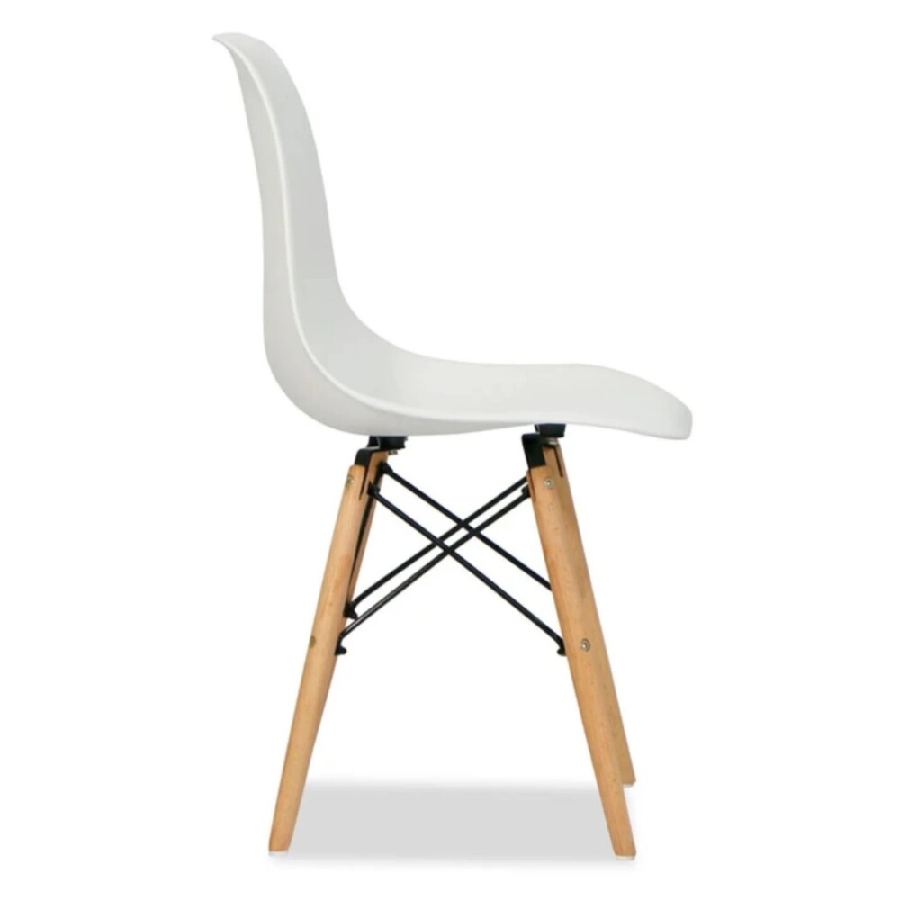 Silla de Comedor - Eames Blanco
