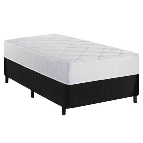 SOMMIER UNA PLAZA BASE CAMA COLCHÓN ORTOPEDICO DE 100% ESPUMA Y RESORTES MAXFORCE SOMMIER UNA PLAZA BASE CAMA COLCHÓN ORTOPEDICO DE 100% ESPUMA Y RESORTES MAXFORCE