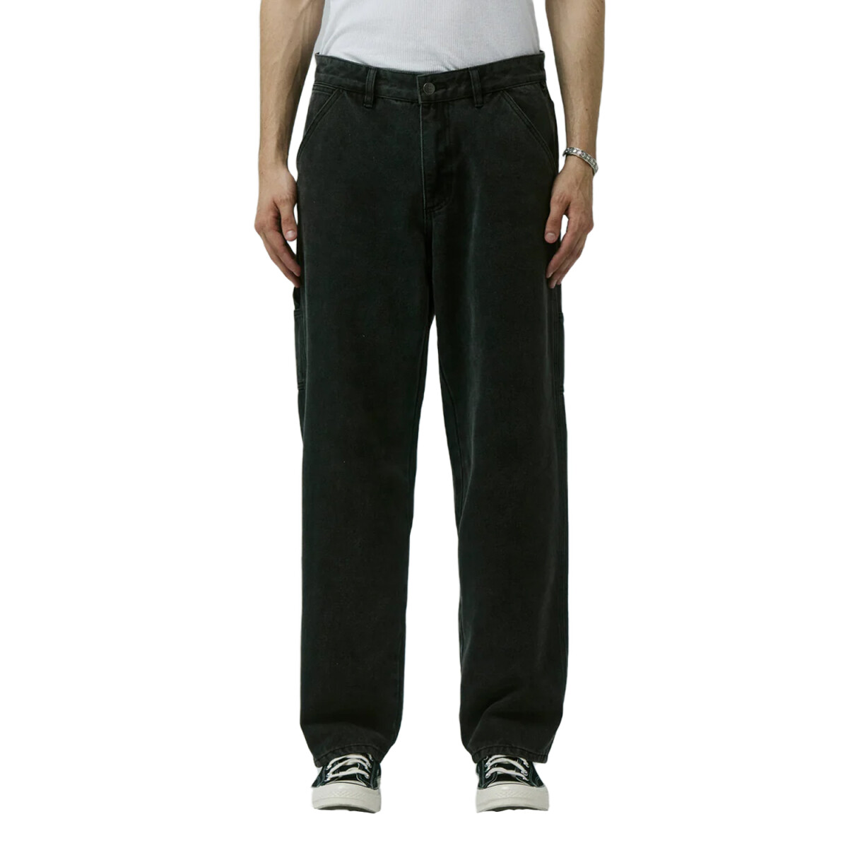 Pantalon Former Vt Distend Denim Carpenter - Negro 