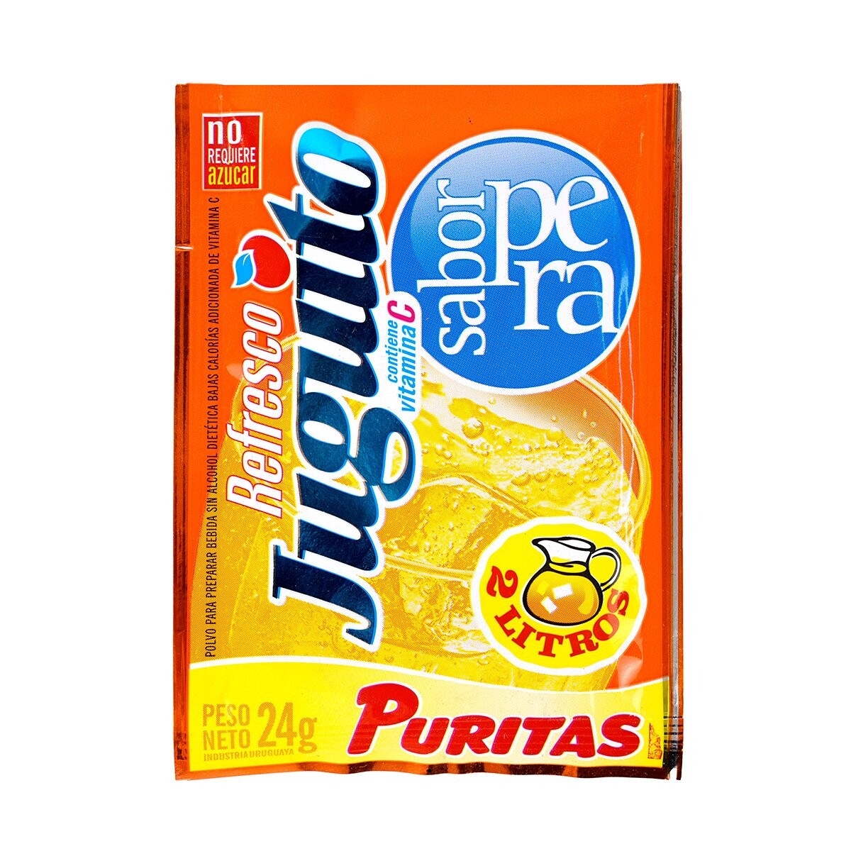 Refresco en polvo Juguito 2L pera 