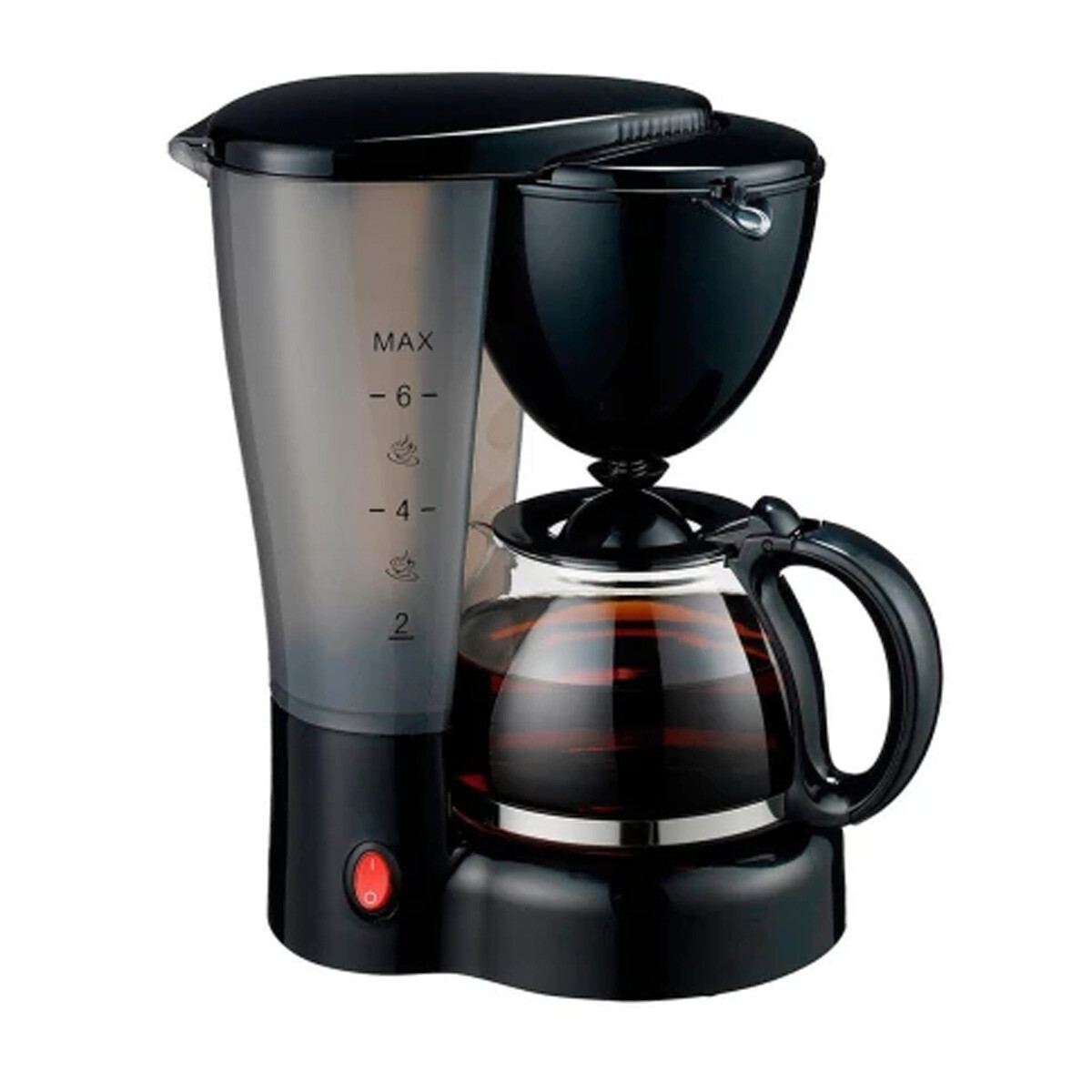 CAFETERA 6 TAZAS - NEGRA KASSEL KS-CF6 