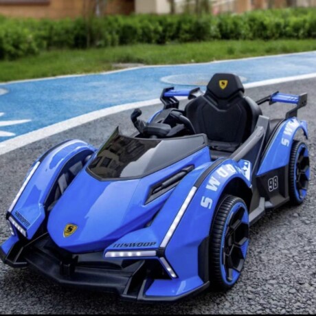 Auto de Carreras Infantil a Batería F1 Azul