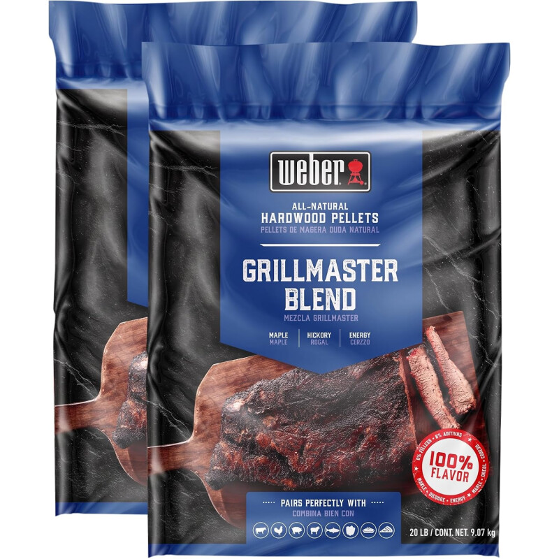 Pellets de madera Grillmaster Blend Weber Pellets de madera Grillmaster Blend Weber