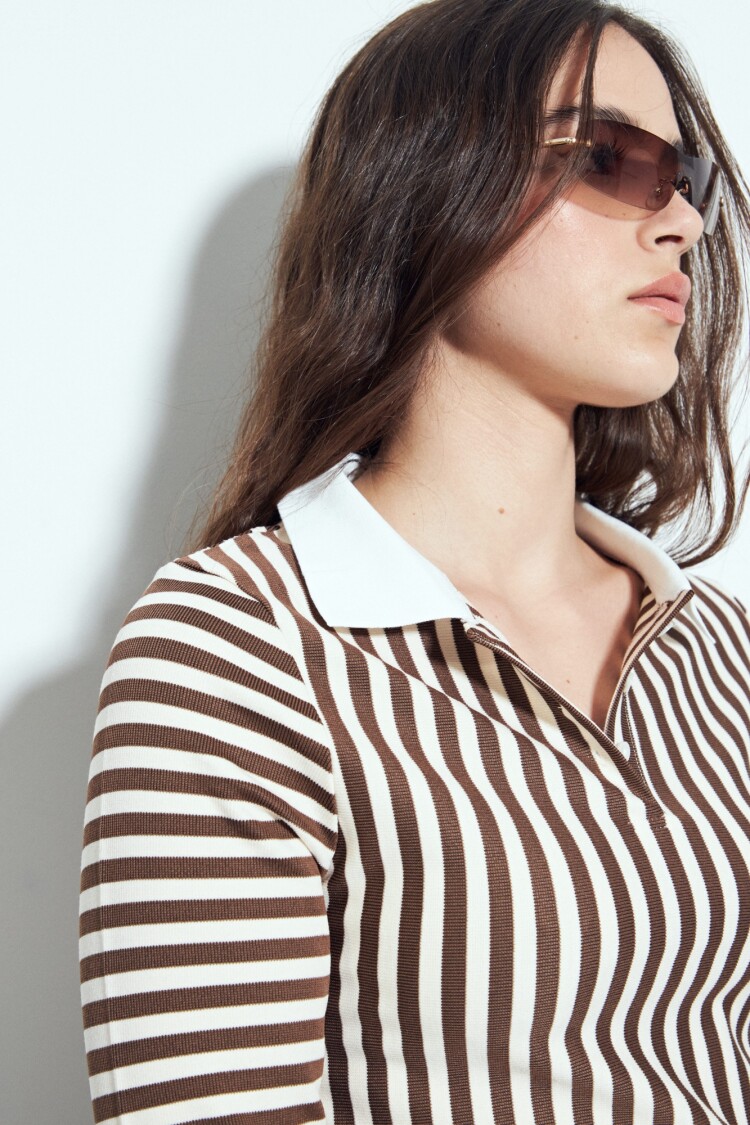 REMERA RUFINA Chocolate