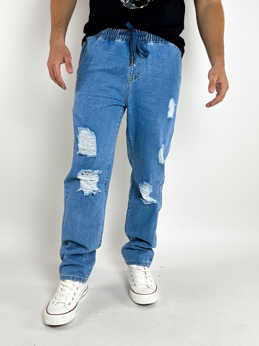 Pantalón de jean Rubius - Azul 