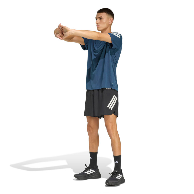 Adidas Remera ADI365/// T M Marino-Blanco