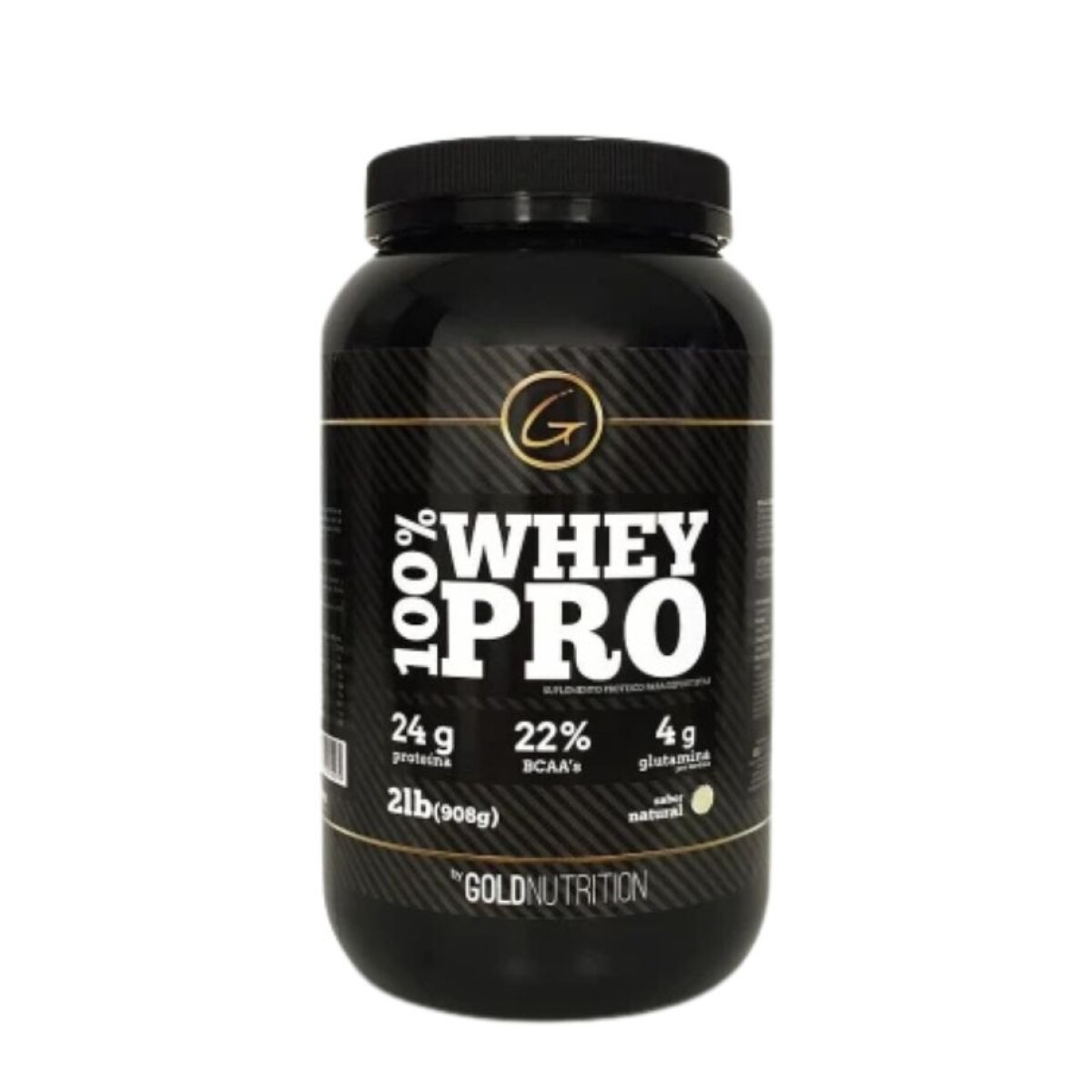 100% Whey Pro 2lb Gold Nutrition - Sabor Natural 