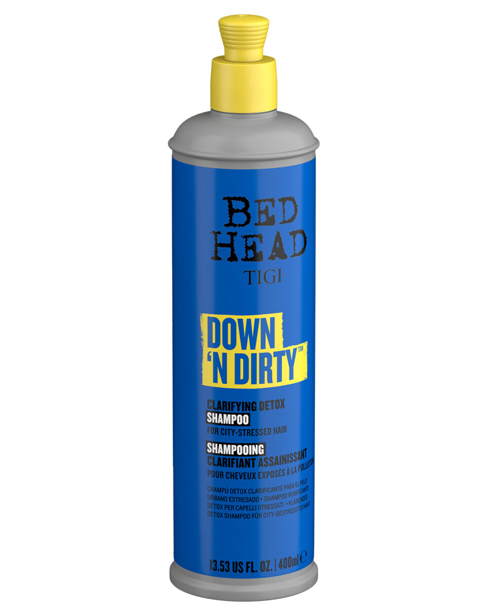 Shampoo clarificante y desintoxicante Tigi Bed Head Down N’ Dirty 400ml 