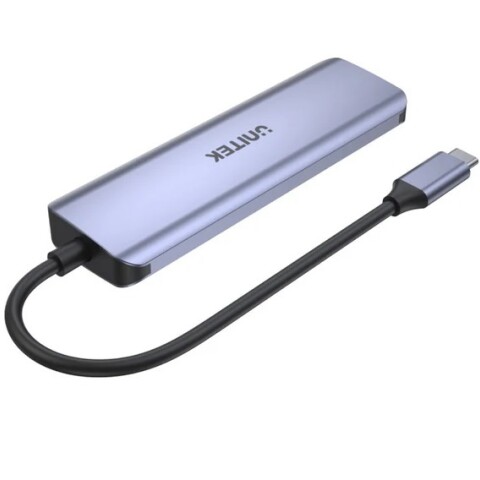 HUB USB-C Unitek 4 en 1 H1107Q HUB USB-C Unitek 4 en 1 H1107Q