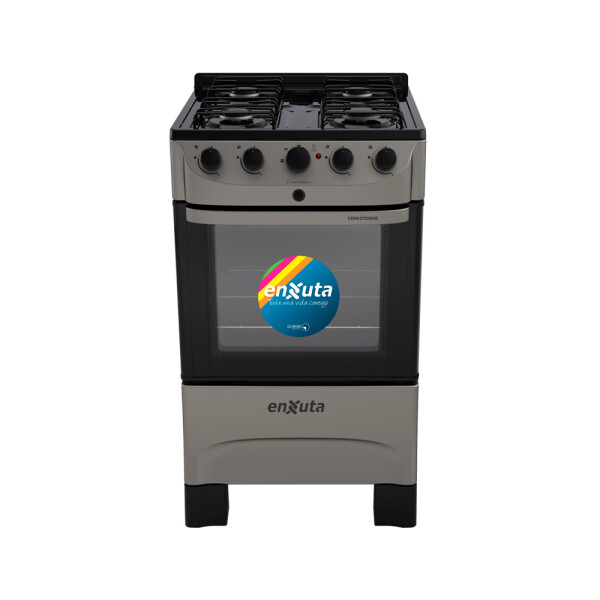 COCINA COMBINADA 4 HORNALLAS GRIS Cocina Combinada 4 Hornallas Gris