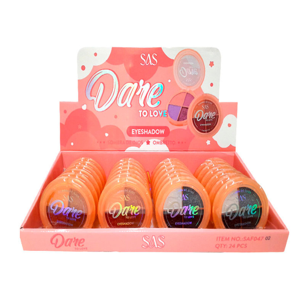 Paleta de sombra de ojos 3 tonos - Paleta De Sombra De Ojos 3 Tonos 