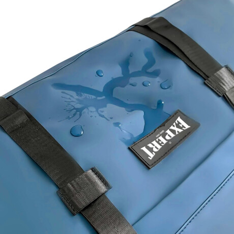 Bolso De Viaje Expert Deportivo Grande Impermeable Azul