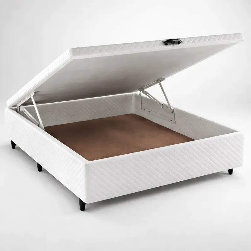 Box base Con Baúl para colchón de 1.40 mts x 1.90mts - SIN COLCHON Box base Con Baúl para colchón de 1.40 mts x 1.90mts - SIN COLCHON