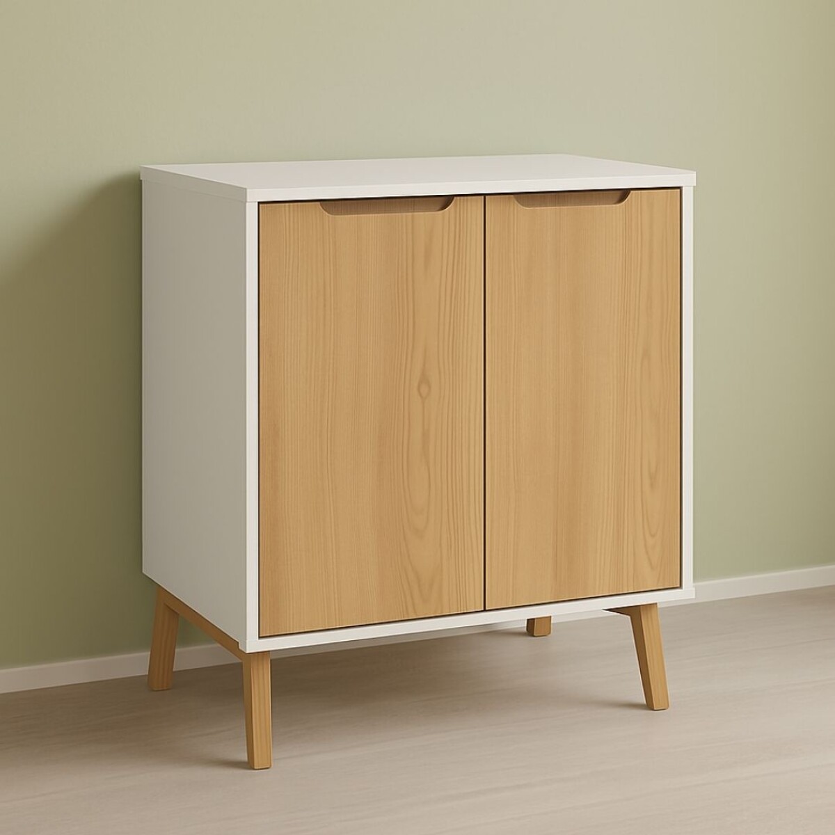 BAJO MESADA - AUXLILAR LINEA WOOD - LINEA WOOD BLANCO 