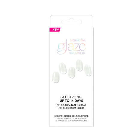 UÑAS STICKERS GLAZE EN GEL - Cream Mousee UÑAS STICKERS GLAZE EN GEL - Cream Mousee