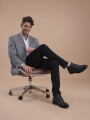 BLAZER DON 2.0 GRIS OSCURO MELANGE