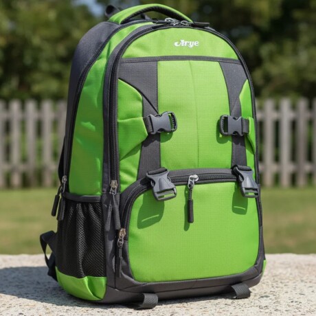 Mochila Arye Paso Severino 36 Litros con Portanotebook Verde