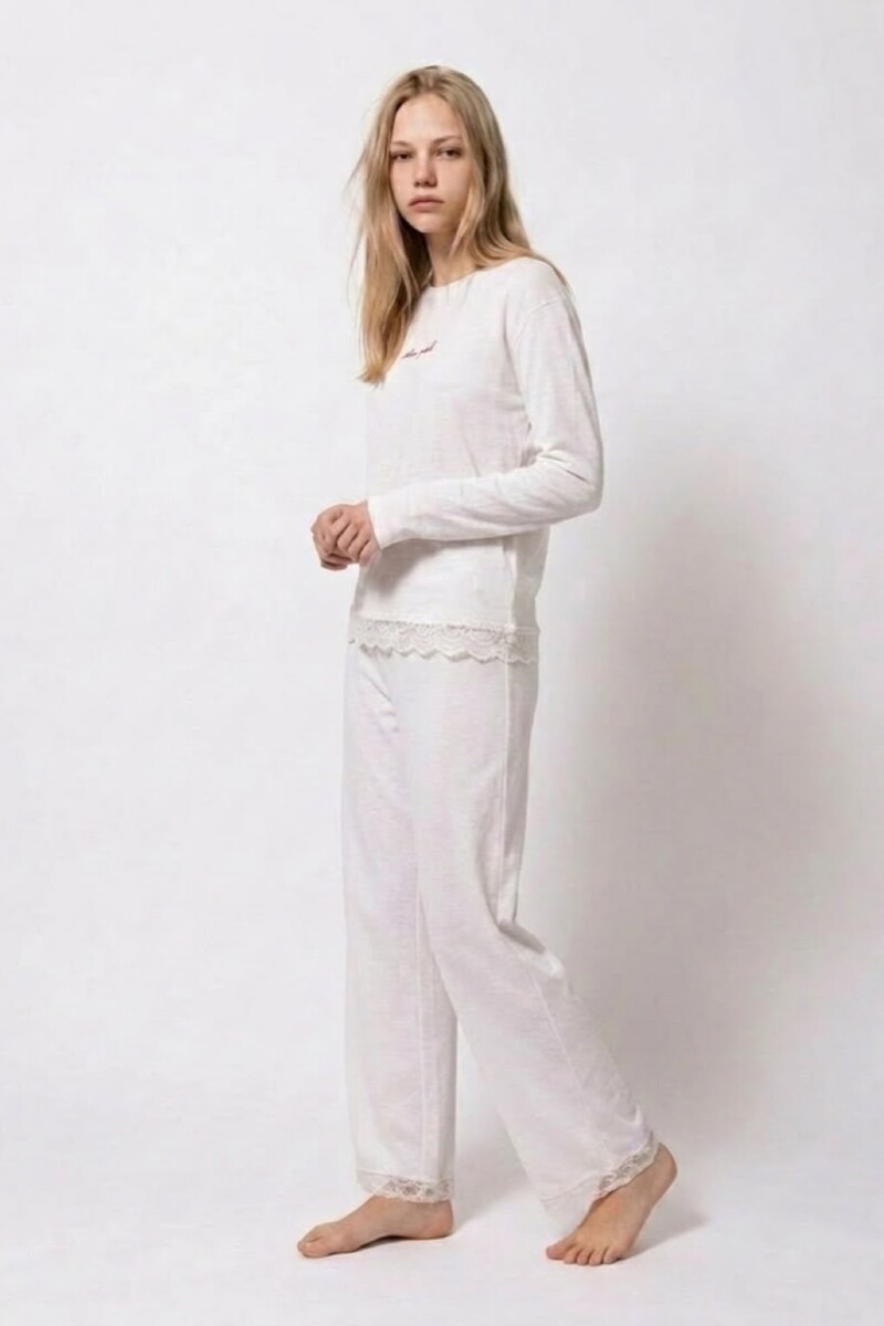 Pijama Uma Crema