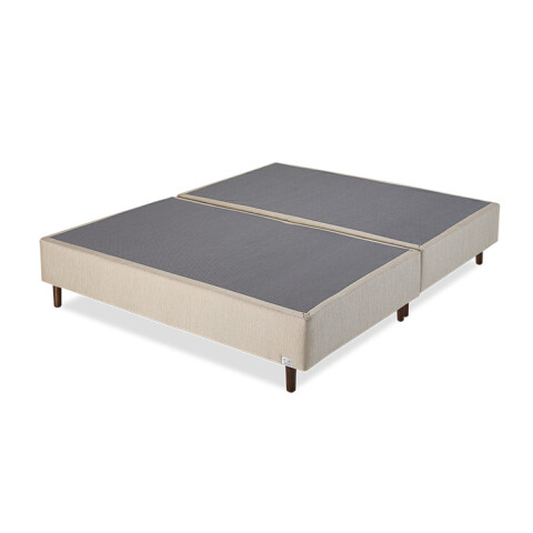 Box Select 2 Plazas 138x188x34 - Lino Beige Box Select 2 Plazas 138x188x34 - Lino Beige