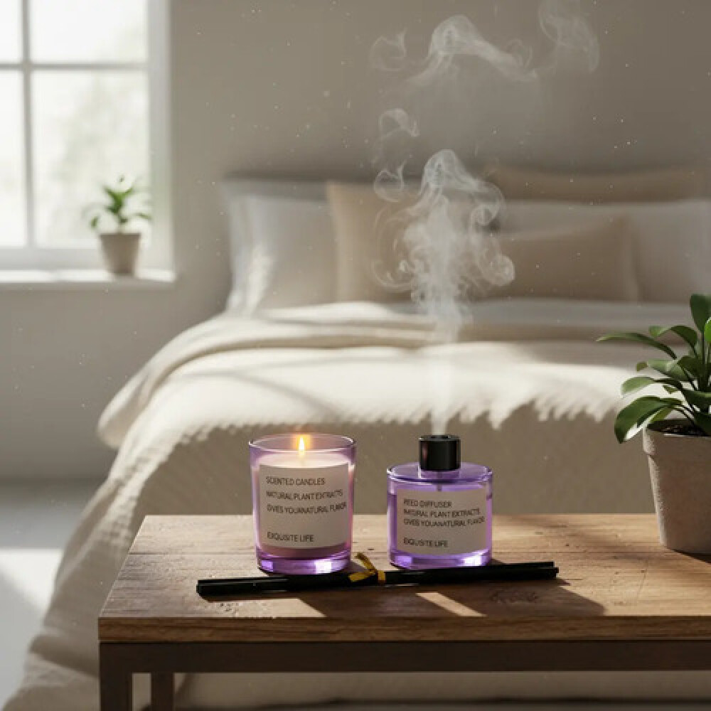 Set aromatizador vela con difusor 5x6 cms Set aromatizador vela con difusor 5x6 cms