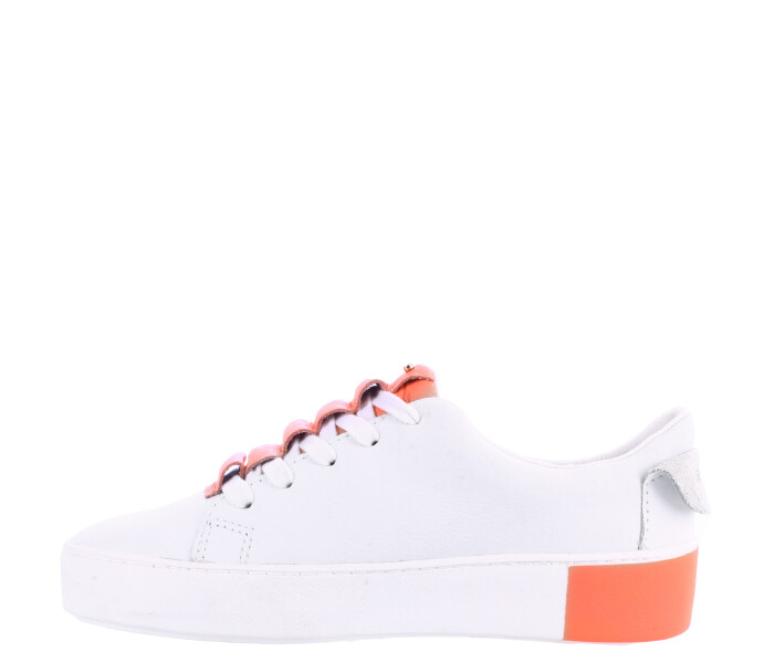 Championes de Mujer Bottero Acordonado Blanco - Rosado Coral
