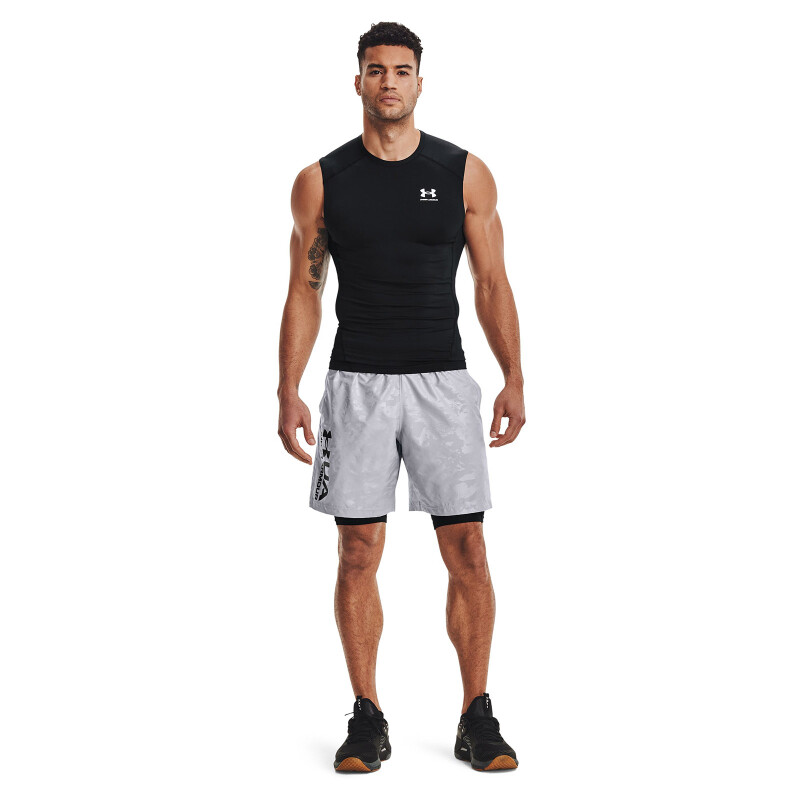 Musculosa Training Under Armour de Hombre - 1361522-001 Negro-blanco