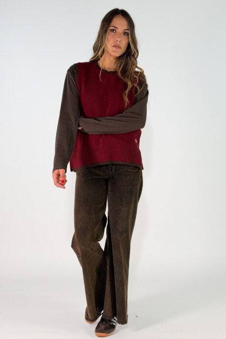 CHALECO SENDERO Bordo