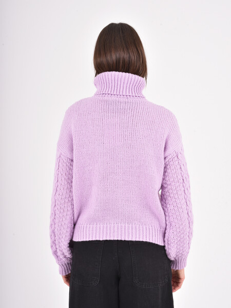 POLERA ABRIL LILA