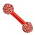 Juguete Perro Masticable Cuerda Soga Nudos Dental 22Cm Variante Color Rojo