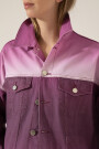 CAMPERA TRUCKER COLOR Violeta
