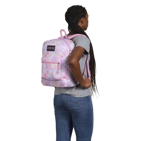 Mochila Cross Town Jansport Neon Daisy