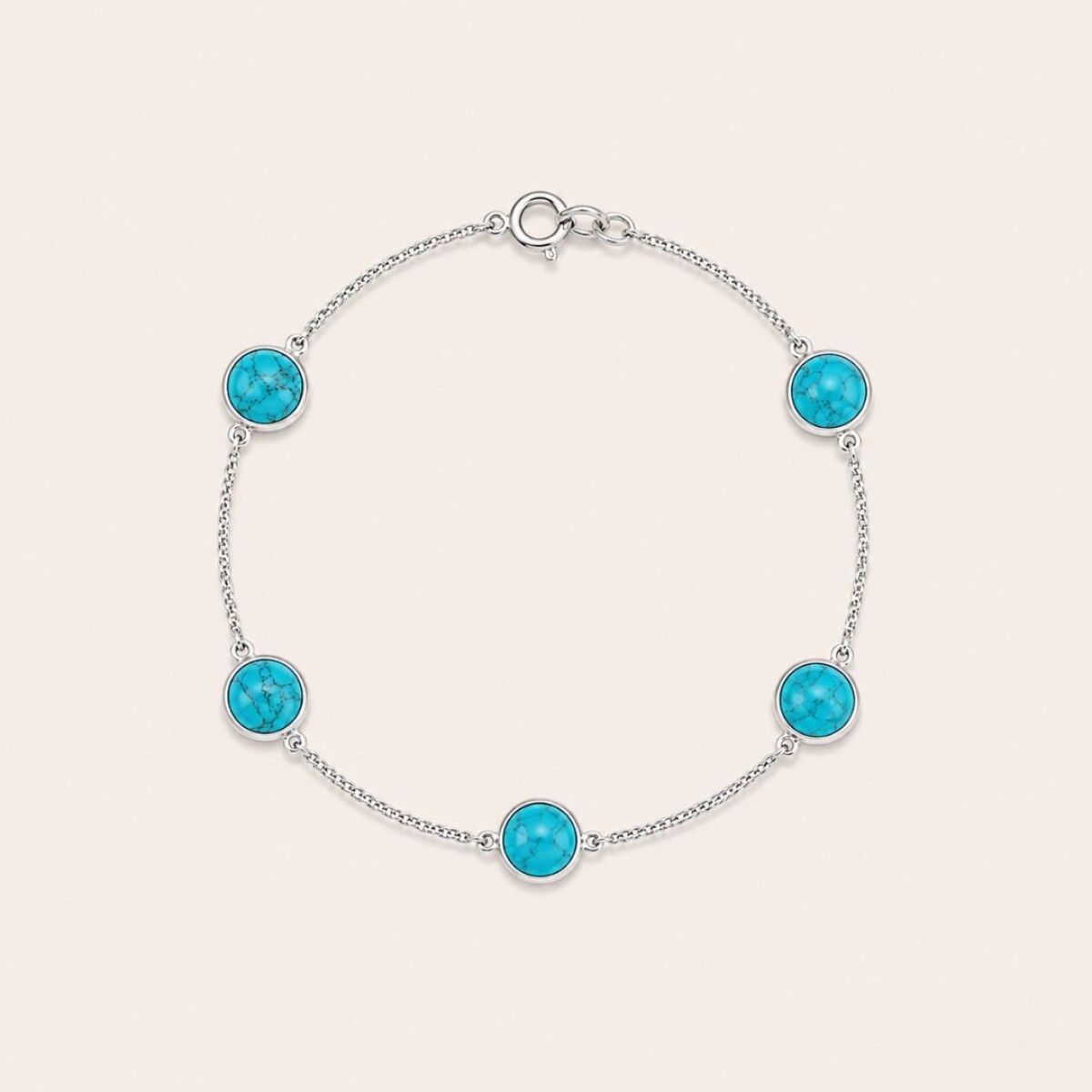 Pulsera Sabrina Turquesa - Plata 925 