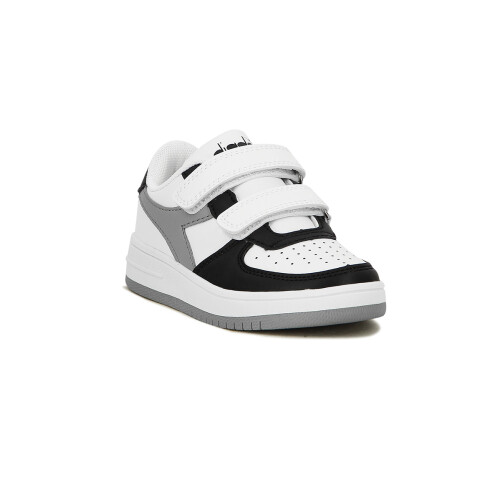 Diadora Champion Lifestyle Spitfire Con Velcro Niño - Blanco/Negro Blanco-Negro