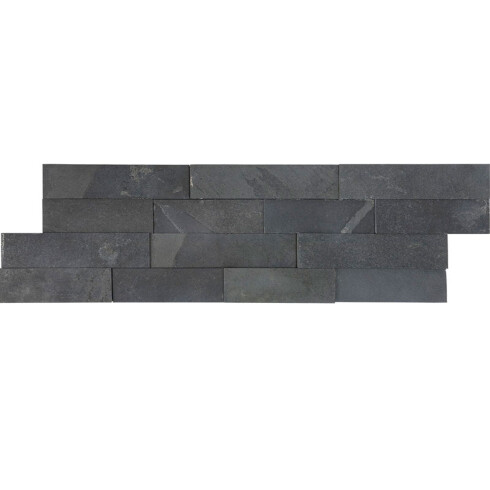 PIEDRA REVESTIMIENTO ARDOSIA NATURAL NEGRA LINEA ARDOSIA GAMAS DE NEGRO