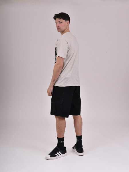 REMERA BEGIN BEIGE MELANGE