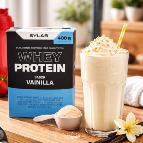 Proteína Whey en Polvo 400gr SYLAB Vainilla