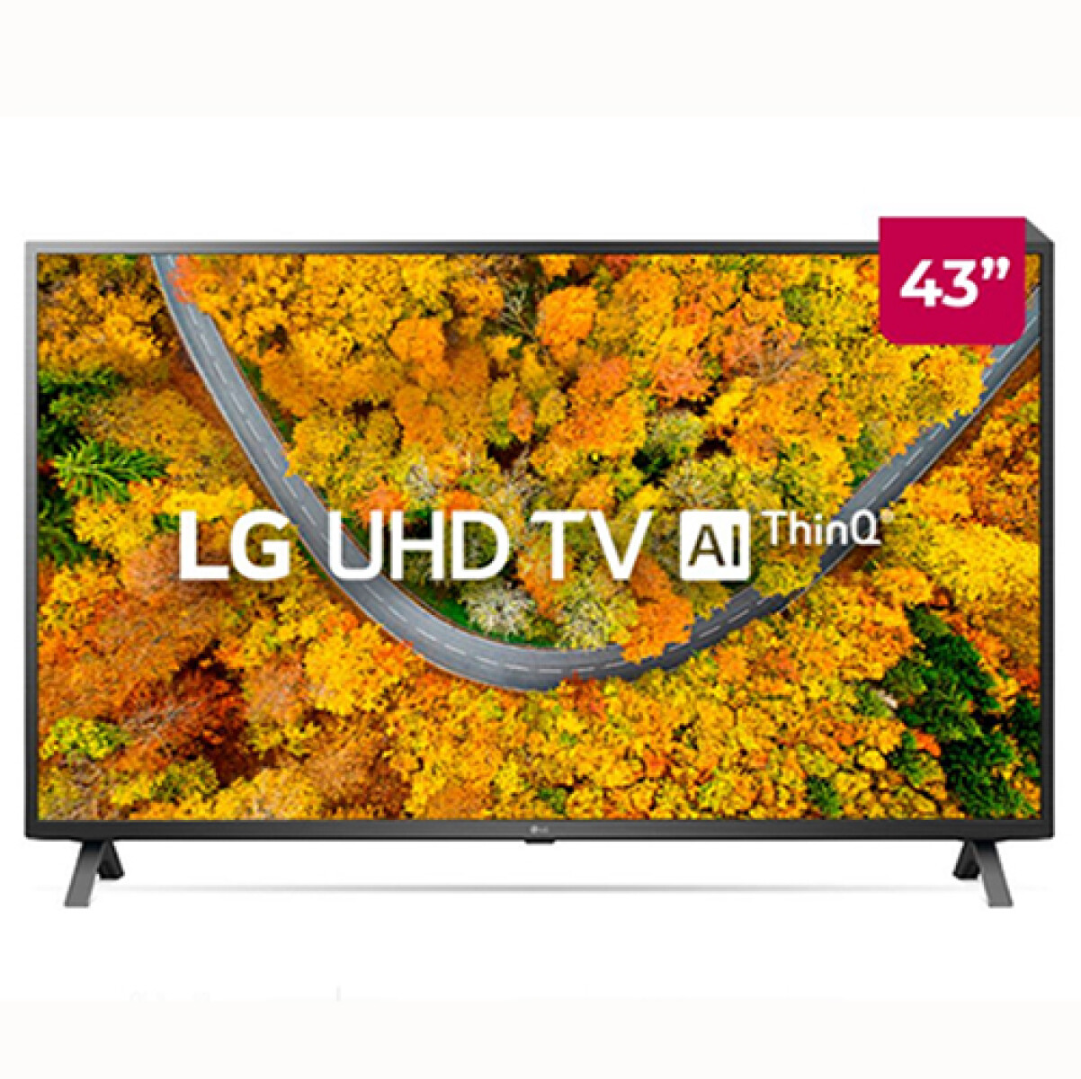 TV LG 43” -43UP7500PSF/Q7500 4K UHD SMART - Sin color 